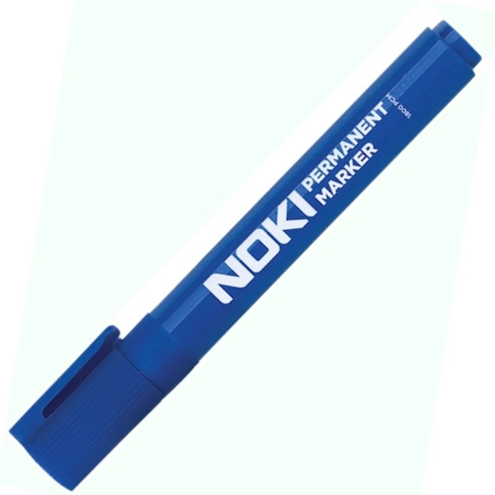 Noki Marker Kesik Uç Mavi 1800PCM