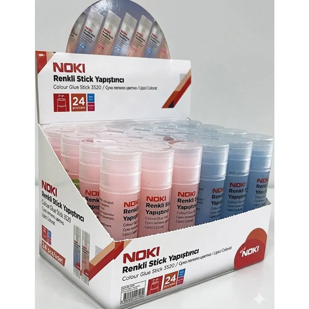Noki Stick Yapıştırıcı Renkli 20 Gr 3520