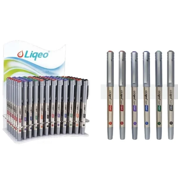 Liqeo Athens Roller Kalem 0.7 MM 144 LÜ Stand R-5004R07-144