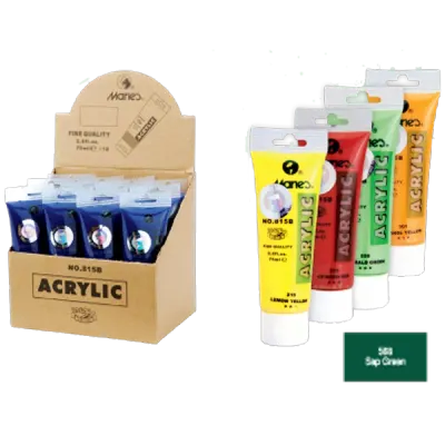 Maries Akrilik Boya 75 ML Sap Yeşil 815B-568