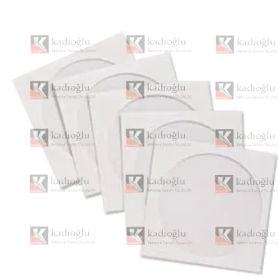 Asil Doğan CD Zarfı Pencereli 12.5x12.5 80 GR Beyaz