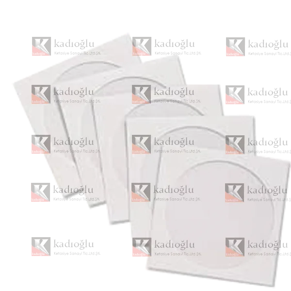 Asil Doğan CD Zarfı Pencereli 12.5x12.5 80 GR Beyaz