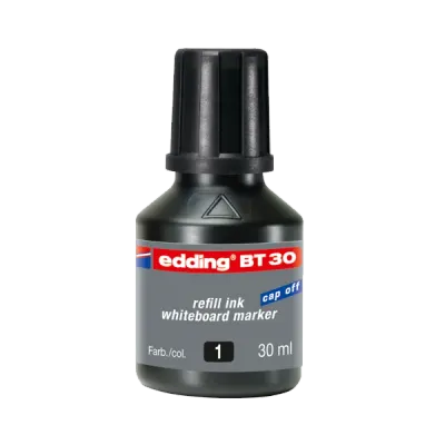 Edding Tahta Kalem Mürekkebi Damlalıklı 30 ML Siyah BT30