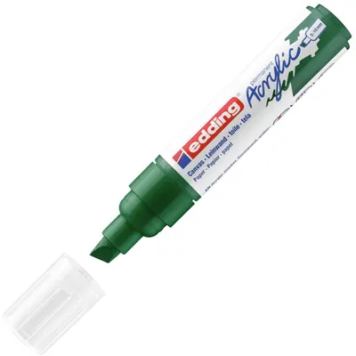 Edding Markör Akrilik Kalın Uçlu 5-10 MM Yosun Yeşili 904 5000