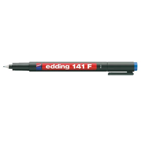 Edding Asetat Kalemi Permanent F Seri 0.6 MM Mavi 141F