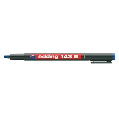 Edding Asetat Kalemi Permanent B Seri 1-3 MM Mavi 143 B