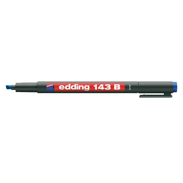 Edding Asetat Kalemi Permanent B Seri 1-3 MM Mavi 143 B