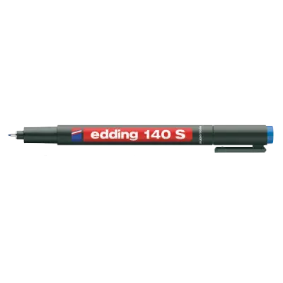 Edding Asetat Kalemi Permanent S Seri 0.3 MM Mavi 140 S