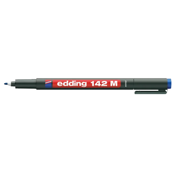 Edding Asetat Kalemi Permanent M Seri 1 MM Mavi 142 M