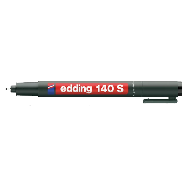 Edding Asetat Kalemi Permanent S Seri 0.3 MM Siyah 140 S