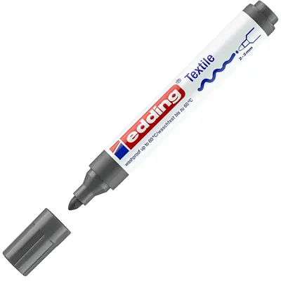 Edding T-shirt Kalemi Gri E-4500