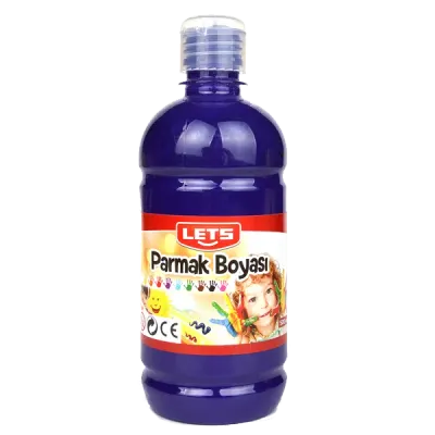 Lets Parmak Boyası 500 ML Mor L-5005
