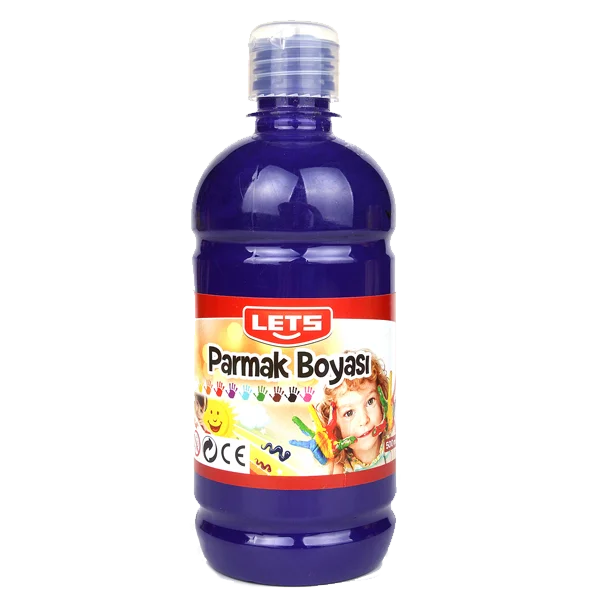 Lets Parmak Boyası 500 ML Mor L-5005