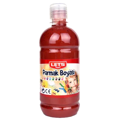 Lets Parmak Boyası 500 ML Kahverengi L-5008