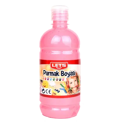 Lets Parmak Boyası 500 ML Pembe L-5010