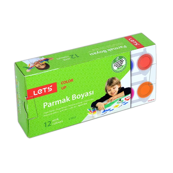 Lets Parmak Boyası 25 ML 12 Renk L-5512
