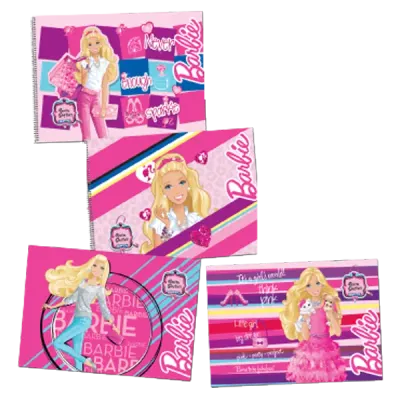 Gıpta Resim Defteri Spiralli 15 YP 35x50 Barbie 5453