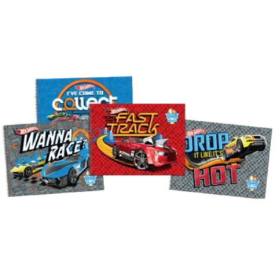 Gıpta Resim Defteri Spiralli 15 YP 35x50 Hot Wheels 5438