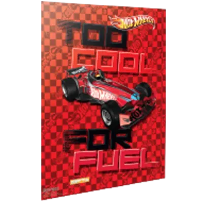 Gıpta Not Defteri Karton Kapak ( 36 Lı Stand ) A6 Hot Wheels 5443