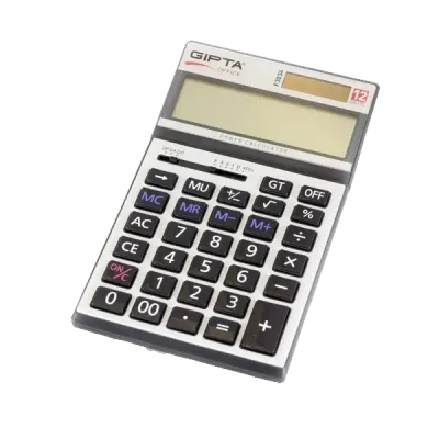 Gıpta Hesap Makinesi Masa Üstü 12 Hane F3034