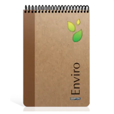 Gıpta Bloknot Enviro Sert Kapak Kareli 100 YP 17x24 2348