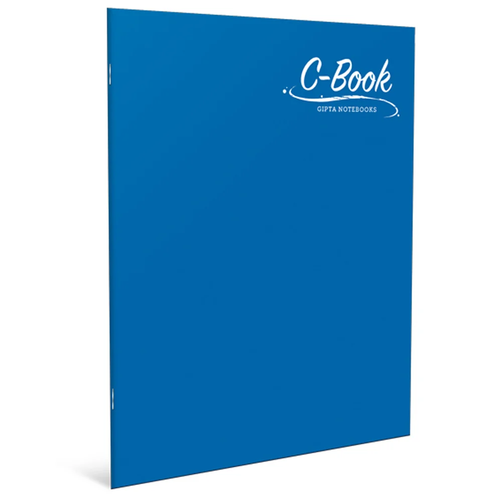 Gıpta Dikişli Plastik Kapak Defter C Book A4 100 YP Çizgili