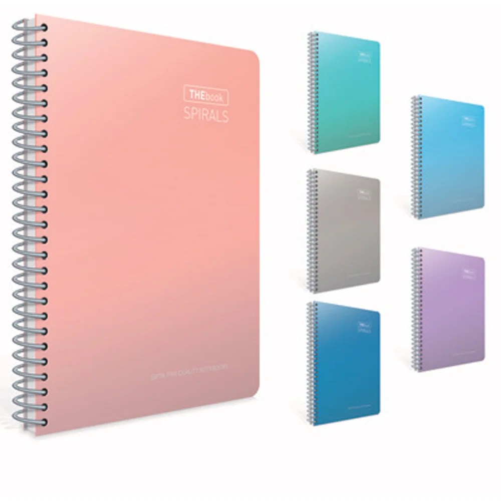 Gıpta Spiralli Sert Kapak Defter Thebook spirals A4 140 YP Çizgili 5506