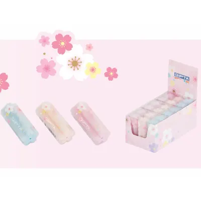 Gıpta Silgi Transparent Çiçekli Şekilli 18 Li K234300