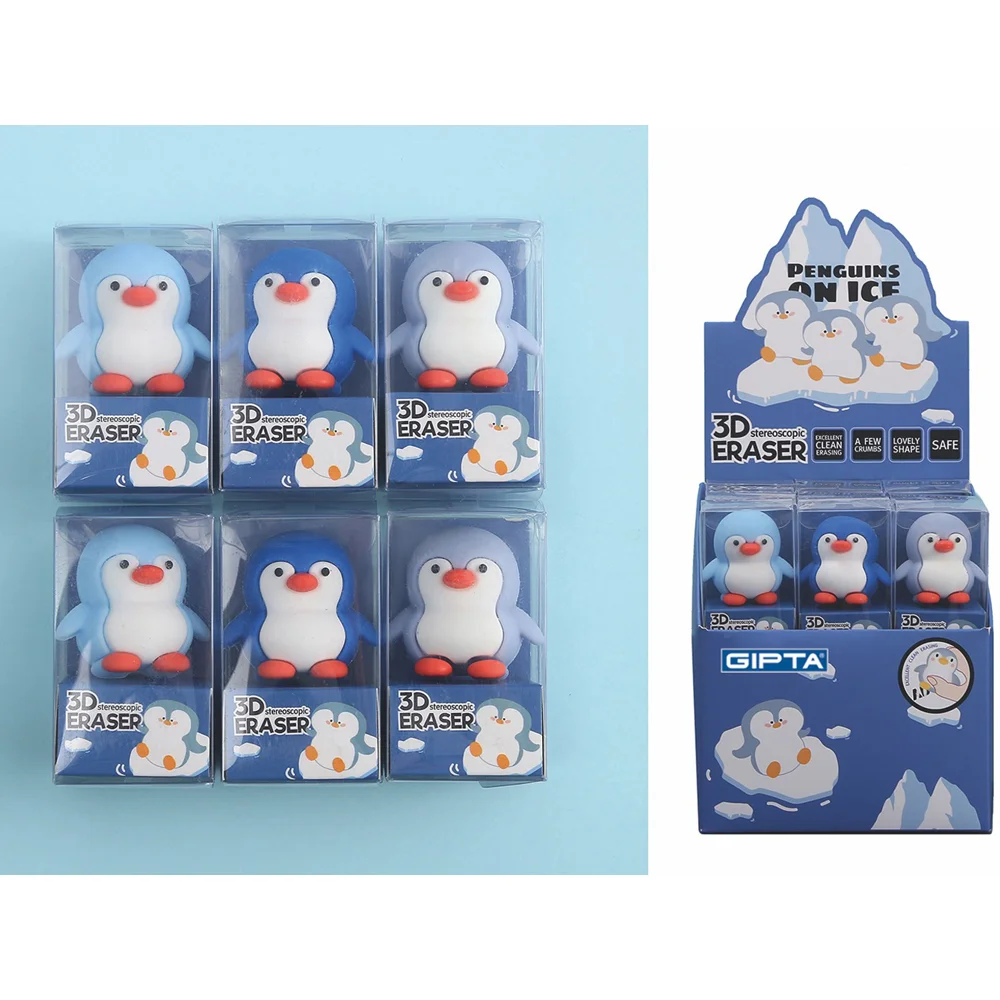 Gıpta Silgi Penguın 3D 24 Lü K2364