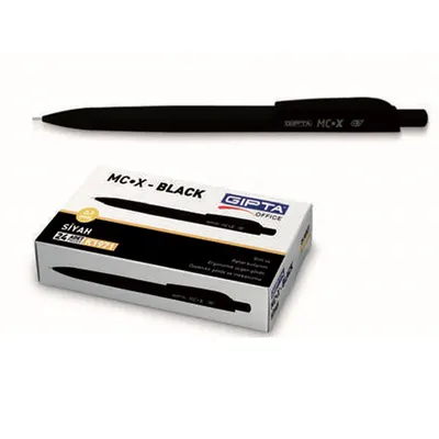 Gıpta Versatil Kalem-mc-x Black 0.7 MM 24 Lü