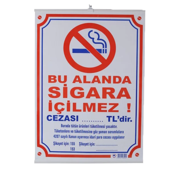 Gülpaş Sigara İçilmez Çıtalı 50x70 504