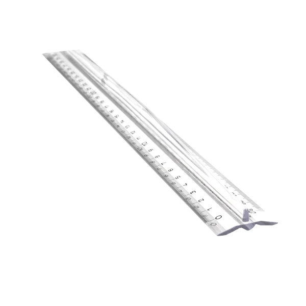 Hatas Tribli Desimetre Şeffaf 30 CM 0250