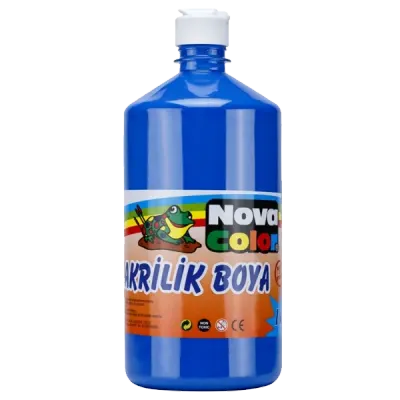 Nova Color Akrilik Boya 1 KG Mavi NC-223
