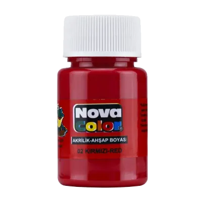 Nova Color Akrilik Boya Şişe 30 CC Kırmızı
NC-170