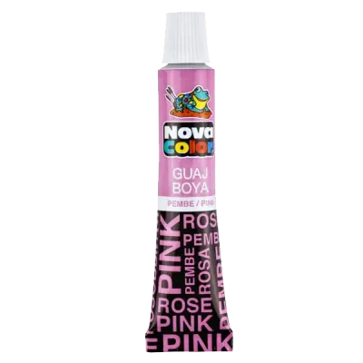 Nova Color Guaj Boya Tüp 12 Lİ Pembe NC-124