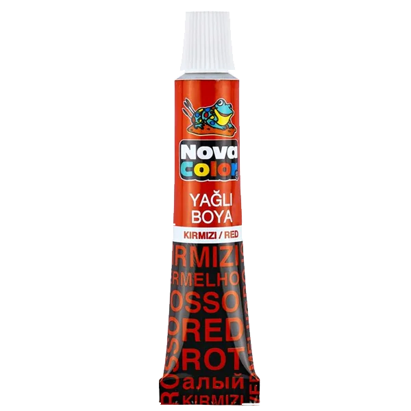 Nova Color Yağlı Boya Tüp Kırmızı NC-128