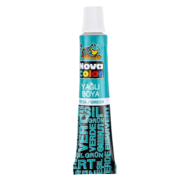 Nova Color Yağlı Boya Tüp Yeşil NC-130