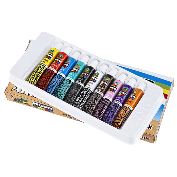Nova Color Akrilik Boya Tüp 7 ML 10 Renk NC-287