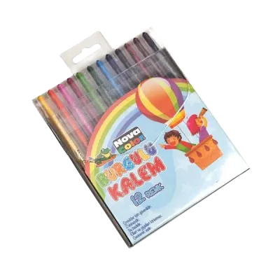 Nova Color Mum Pastel Boya Silinebilir Yuvarlak 12 Renk NC-2122
