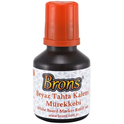 Brons Tahta Kalemi Mürekkebi Turuncu 30 CC