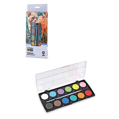 Nova Color Sulu Boya 12 Li Nc-237