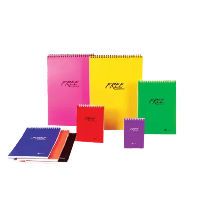 Keskin Color Bloknot Free Office Spiralli Çizgili 80 YP A6 145201-99