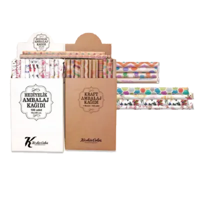 Keskin Color Ambalaj Kağıdı Kraft Tekli Rulo 70x100 100351-99