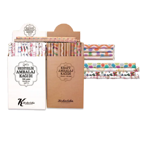 Keskin Color Ambalaj Kağıdı Kraft Tekli Rulo 70x100 100351-99