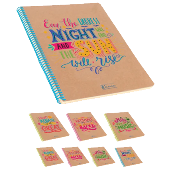 Keskin Color Doodles Ciltli Defter A4 100 YP Kare 415632-99