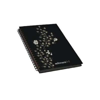 Keskin Color Spiralli Defter Schwarz Foil Sert Kapaklı 60 YP 14x20 60 YP 410110-99