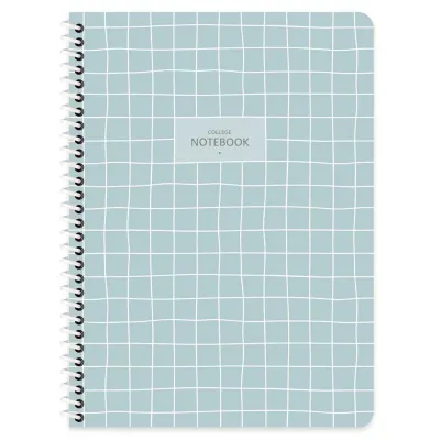 Keskin Color Defter Plastik Kapak Spiralli College 16,5x22,5 80 Yp Kar.