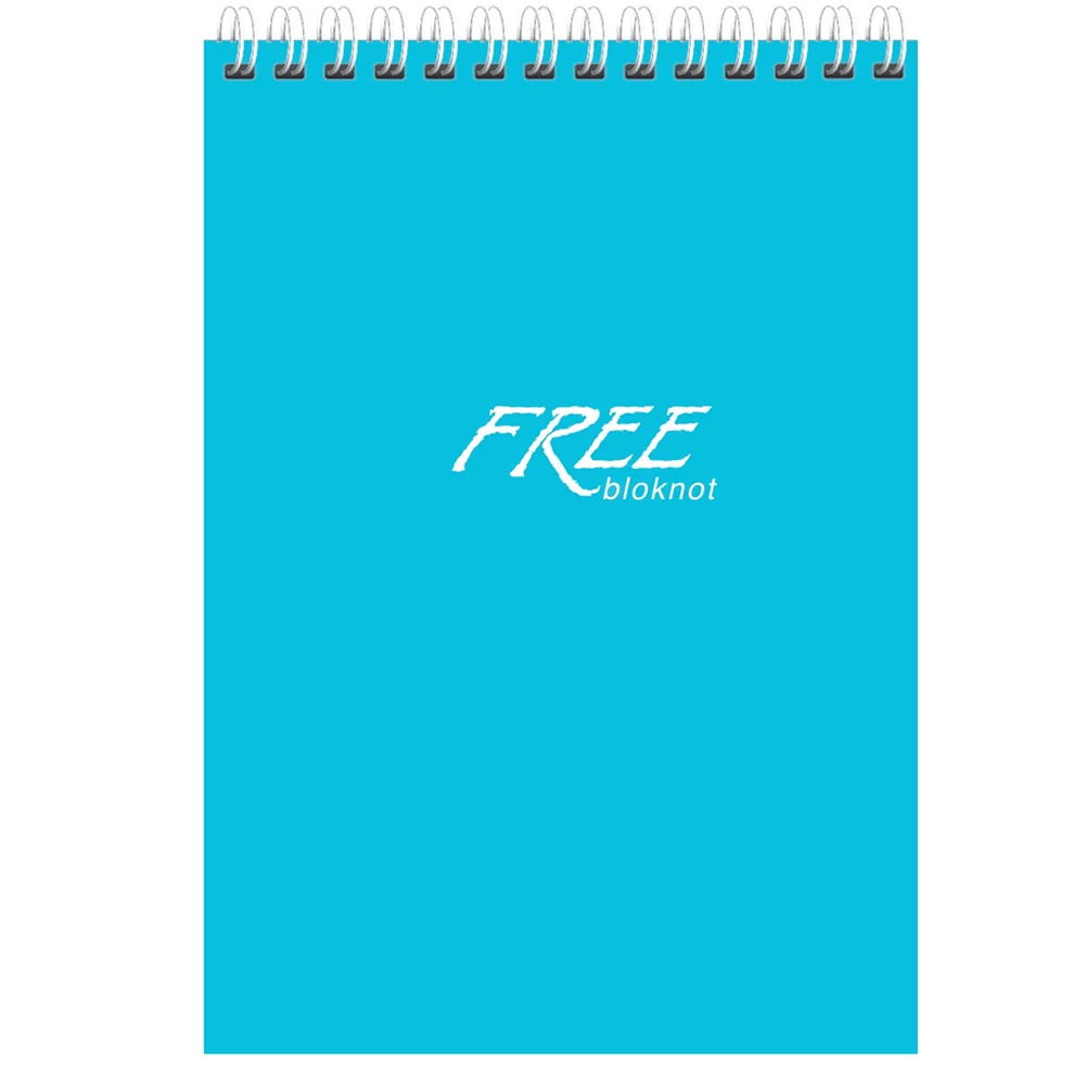 Keskin Color Bloknot Free Office Spiralli A4 80 YP Kare