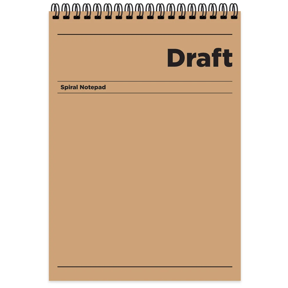 Keskin Color Bloknot Kağıt Karton Kapak Draft A4 80 YP Kar.140532-99