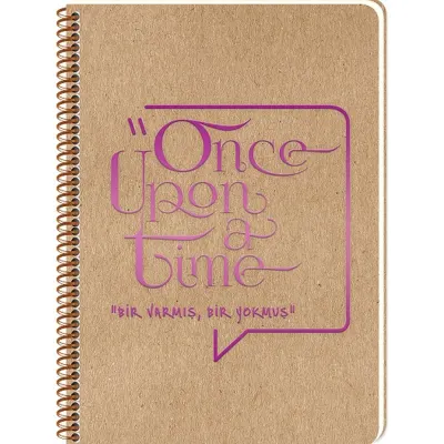 Keskin Color Spiralli S.Kapak Funky Defter 16,5x22,5 80 YP Çizgili